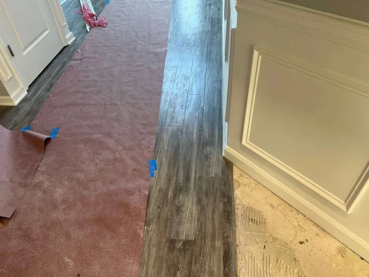 Completed marble shower restoration in Mayfield